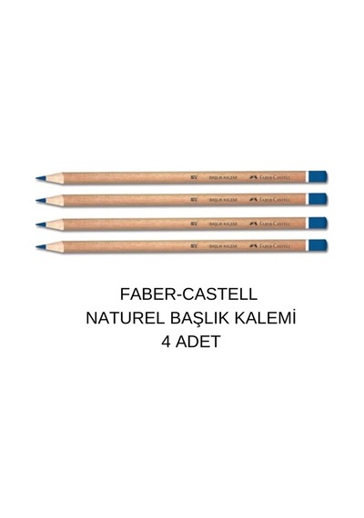 Naturel Kırmızı Mavi Kalem Mavi