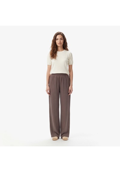 Nautica Kadın Krem Slim Fit Trikodüz65s113t