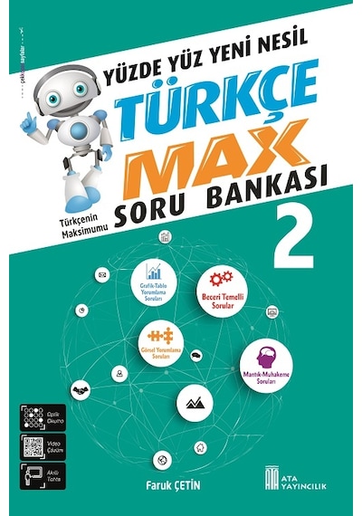 Ata Yayıncılık 2. Sınıf Türkçe Max Soru Bankası