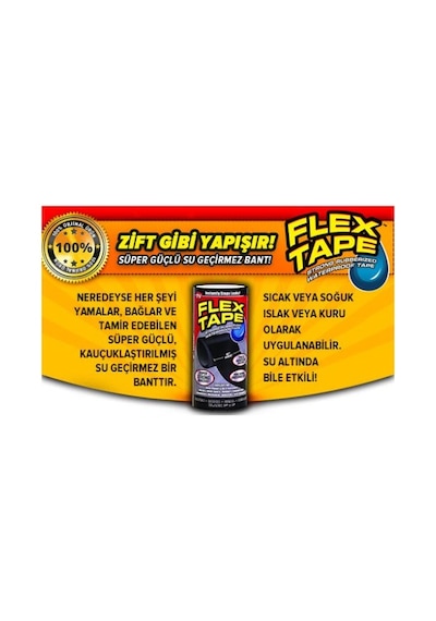 Zvnm Suya Dayanıklı Bant Flex Tape Zcv12