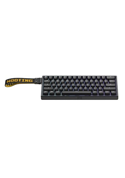 Wooting 60he V2 Lekker Tikken Medium Hall Effect Manyetik Switch Gaming Klavye Wk3c-us1-tık-bk1