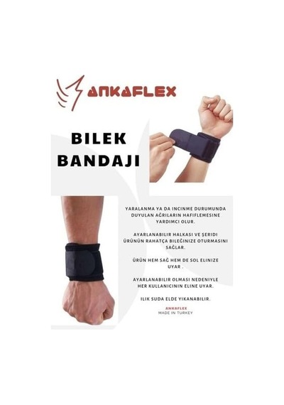 Tr 2 Adet Ayarlanabilir El Bilekliği Bileklik El Bandajı Ateli