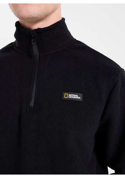 National Geographic Siyah Erkek Polar Sweatshırt N6wm-swt4050