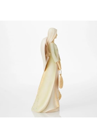 Temeller Emeklilik Melek Taşı Reçine Heykelcik, 22,8 Cm Diğer