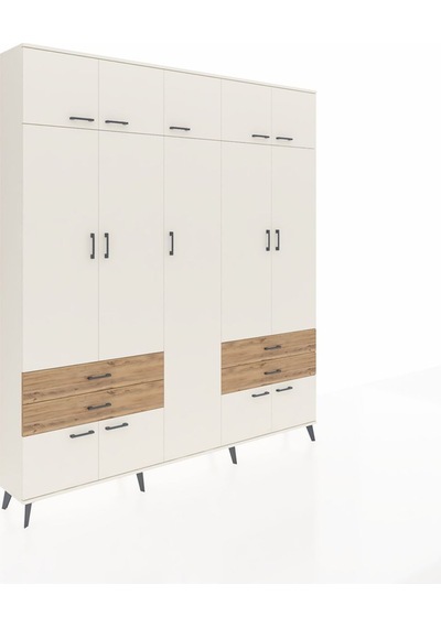 Arges Dolap 12 Raflı 4 Çekmeceli 2 Askılı 220x30x243 Aytaşı-aytaşı/çam Aytası/atlas Çam Arges Dolap 12 Raflı 4 Çekmeceli 2 Askılı 220x30x243 Aytaşı-aytaşı/çam Aytası/atlas Çam