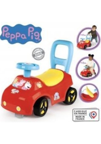 Smoby Peppa Pig İlk Bingit Aracım 720550 Kırmızı