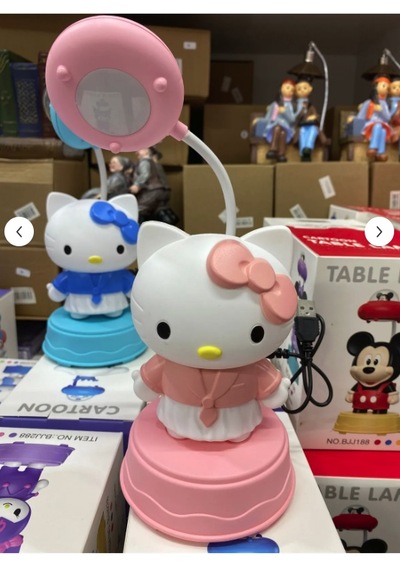 Hello Kitty Masa Lambasi - Mavi Mavi