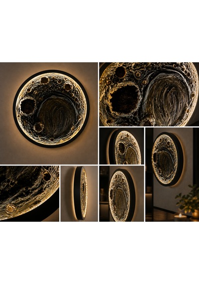 Modern Led Ay Tablosu