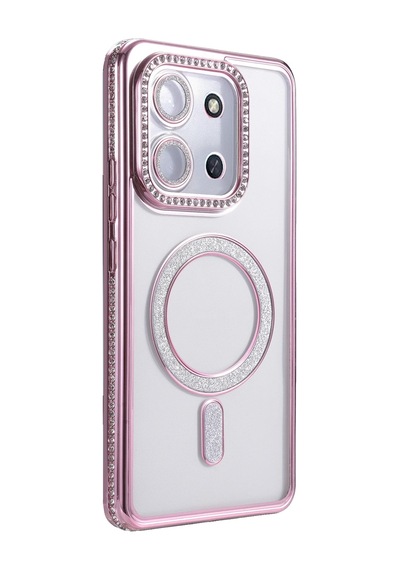 Uryport Xiaomi Redmi 15c 4g Joke Simli Magneticsafe Kılıf - Pembe