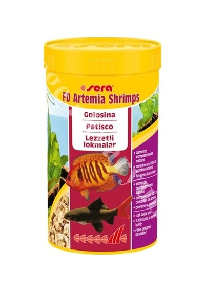 Sera Fd Shrimp (Artemia) Nature 250 ML