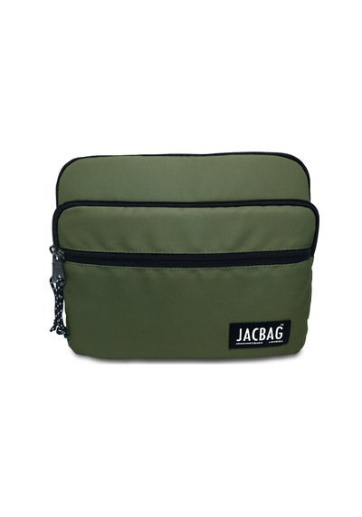 Jacbag İki Bölmeli Fermuarlı Tablet Çantası