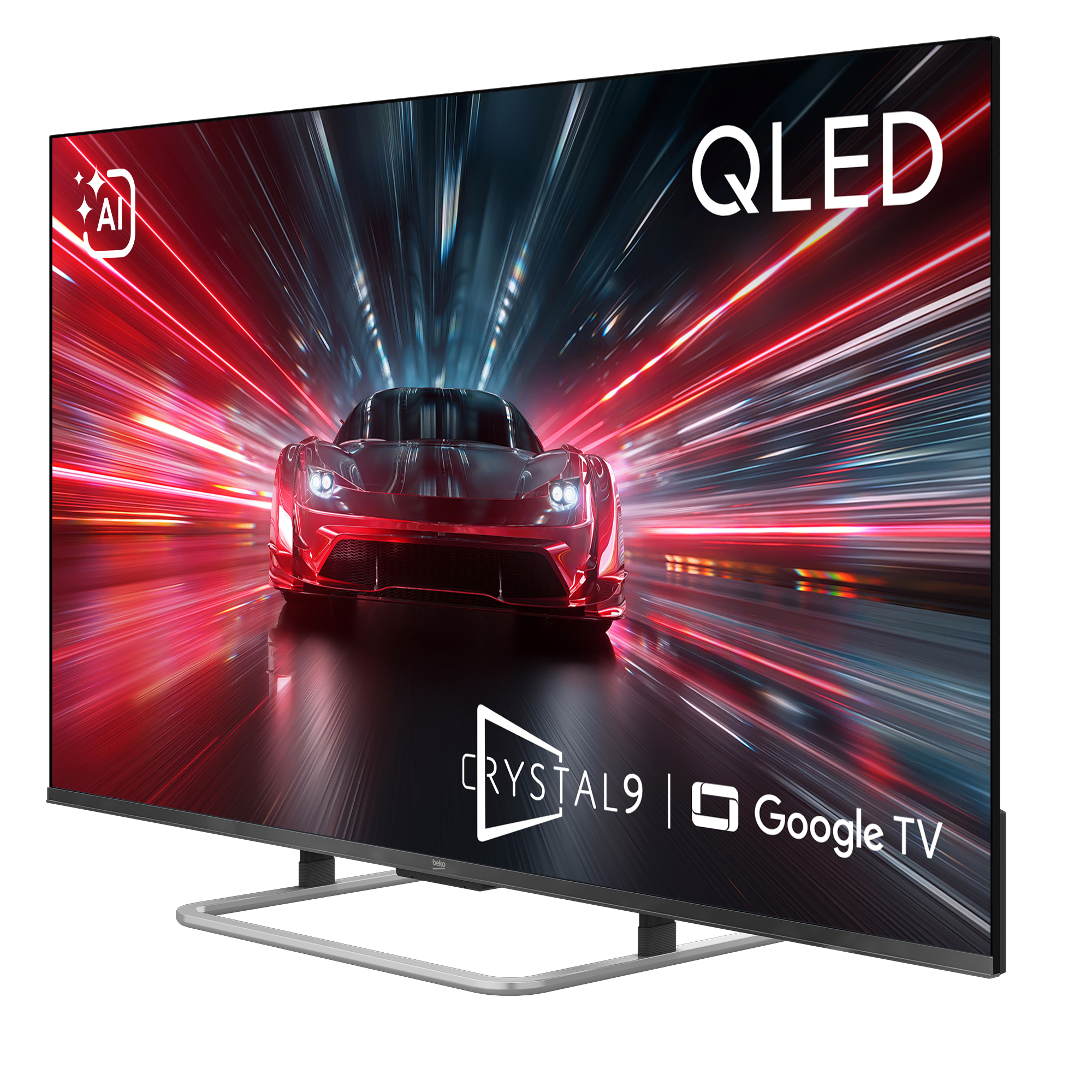 Beko Crystal 9 B 965 C AI 4K Ultra HD 65" 165 Ekran Uydu Alıcılı Google Smart QLED TV