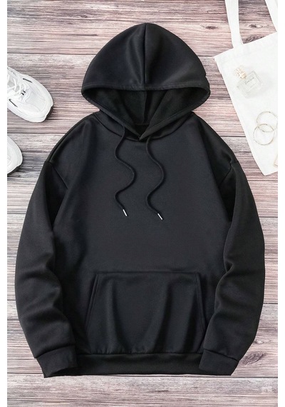 Uyguntarz Daughter Of The King Baskılı Oversize Sweatshirt siyah