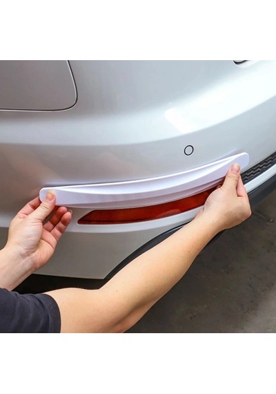 Araba Tampon Koruyucu Karbon Desenli Siyah Diğer