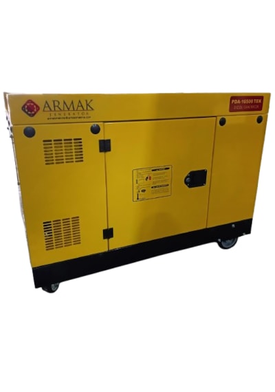 Armak PDA-16500 TEK 16.5KVA Dizel Trifaze Kabinli Portatif Jeneratör