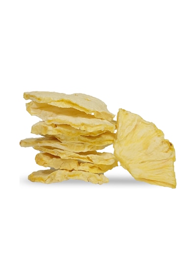 3'lü Paket Freeze Dried Ananas - Dondurularak Kurutulmuş Ananas 25g X 3 1 Adet