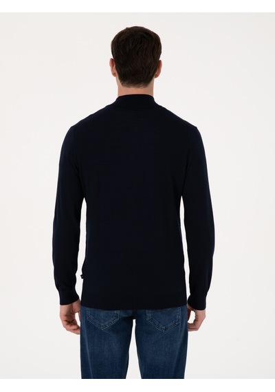 Cacharel Lacivert Regular Fit Kazak