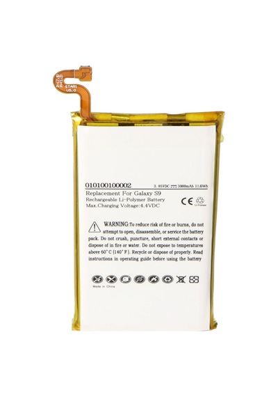 Samsung Galaxy S9, Li-polimer, 3.85v, 3000mah, 11.6wh, Dahili, Aletsiz Pil