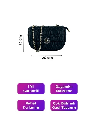 Kriste Bell Kadın Çanta Siyah 26408 Siyah