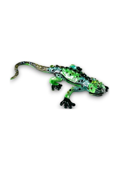 Dekoratif Kertenkele Biblo 14 8 CM Yeşil Yeşil Taşlı Model Dekoratif Kertenkele Biblo 14 8 CM Yeşil Yeşil Taşlı Model