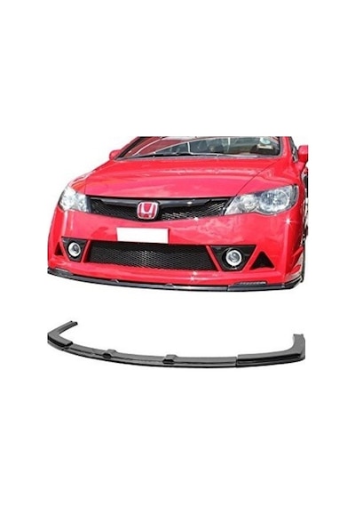 Honda Civic Fd6 2006-2011 Mugen Rr Ön Tampon Altı Lip  Plastik