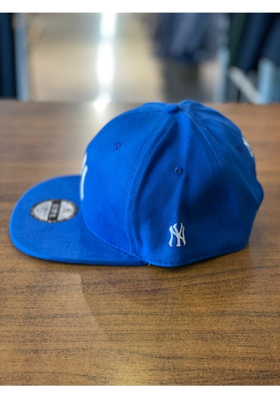 Ny Yankees Saks Mavi Hiphop Snapback Rapper Basket Cap Şapka