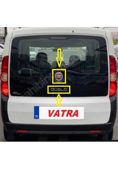 Doblo Panorama 1.6 Multijet Premio Plus 2011-2016 Doblo Krom Bagaj Yazı Ve Arma Set