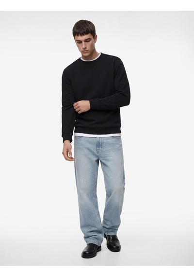 Koton Regular Fit Uzun Kollu Dokulu Kapitone Bisiklet Yaka Sweatshirt Siyah 6wam70306mk Siyah Koton Regular Fit Uzun Kollu Dokulu Kapitone Bisiklet Yaka Sweatshirt Siyah 6wam70306mk Siyah