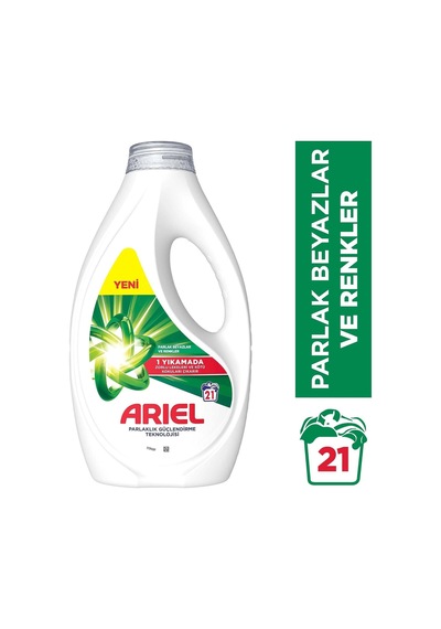 Sıvı Çamaşır Deterjanı Beyazlar Ve Renkliler 21 Yıkama