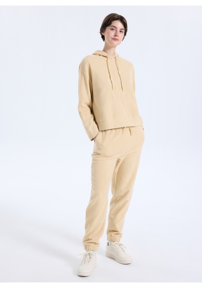 Discovery Expedition D5wl-ea3506 Bej Relaxed Kadın Sweatpant Açık Bej