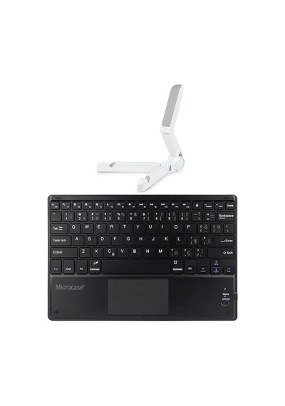 Apple Uyumlu iPad  Air 11 2024 Bt Touchpad Klavye 25 Cm+stand-al2758