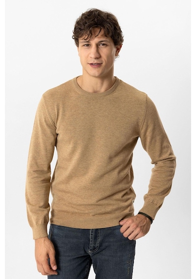 Back And Bond Vizon Regular Fit Bisiklet Yaka Pamuklu Triko Kazak