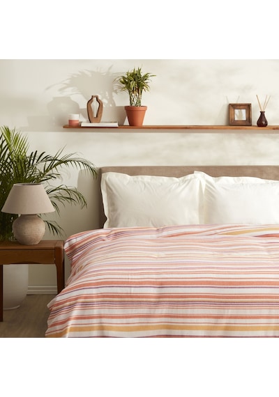 Karaca Home Montre Peştemal Çift Kişilik Pike Turuncu