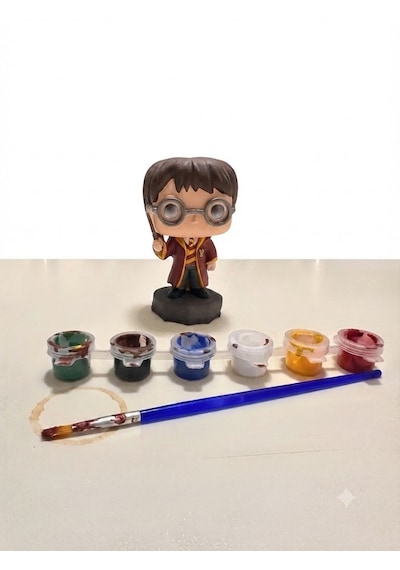 Harry Potter Taş Boyama Biblo Heykel Boyama