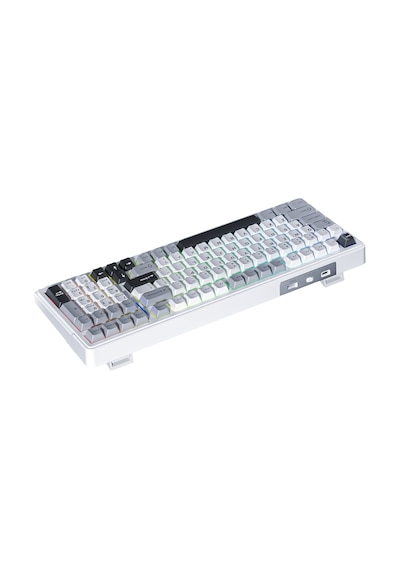Aula F99 3 Mod RGB Hot Swap Linear Graywood V3 Switch Mekanik Kablosuz Klavye
