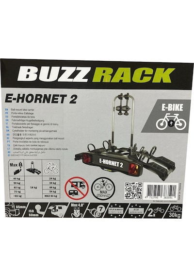 Buzz Rack E-hornet 2 Çeki Demiri Bisiklet Taşıyıcı 7 Pin