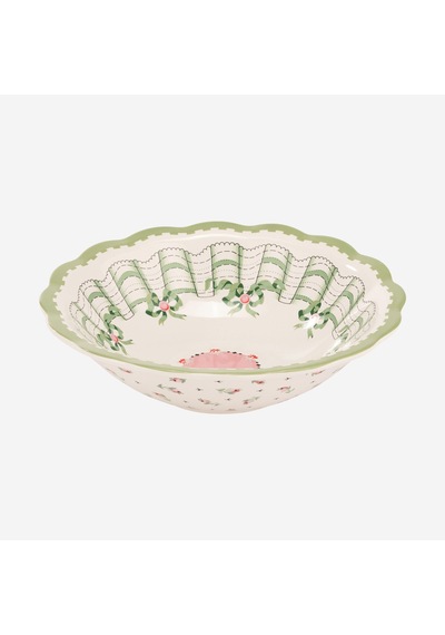 Cath Kidston Yeşil Porselen Kase 20 Cm