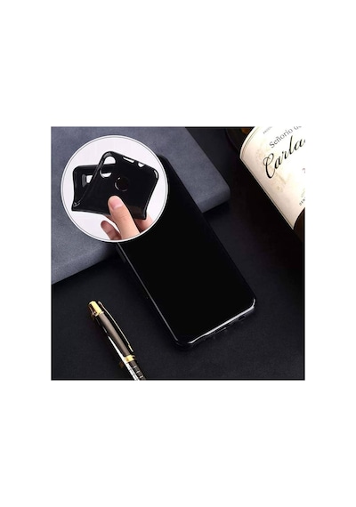 Xiaomi Redmi Note 13 Pro 5g Kılıf Mat Soft Yüzey Doku Esnek Silikon + Ekran Koruyucu Cam 1+1 Set Resimde Görünen