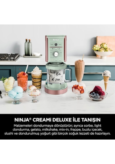 Ninja Creami Deluxe 10 in 1 800 W Dondurma Ve Frozen Makinesi
