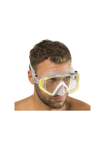 Parumarin Cressi Liberty Clear/Yellow Dalış Ve Yüzme Maskesi