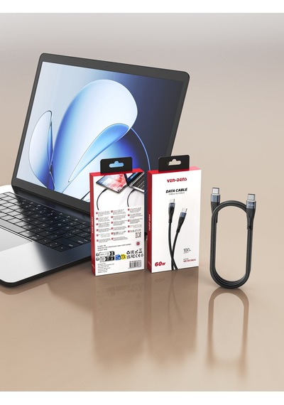 Ven-dens Vd-dc19cc Premium Type-c Hızlı Şarj Ve Data Kablosu