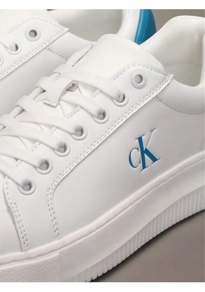 Calvin Klein Kadın Sneaker Yw0yw018460le Beyaz