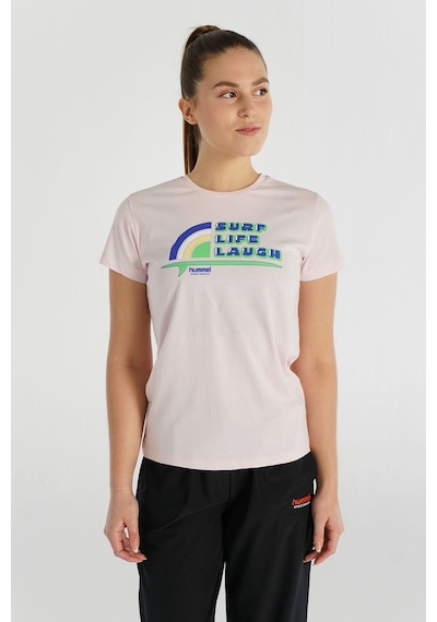Hummel Barıs Kısa Kollu Tişört 912072-9877 Pembe