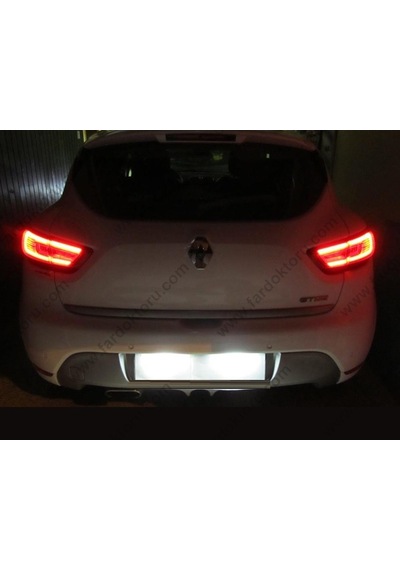 Fardoktoru Renault Clıo Kadjar Led Plaka Aydınlatma Ampulü T10