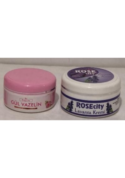 Rose City Gül Vazelin 75 ml Alana Rose City Lavanta Kremi 135 ml Hediye