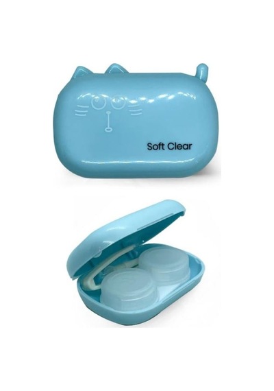 Lens Kabı Soft Clear Mavi