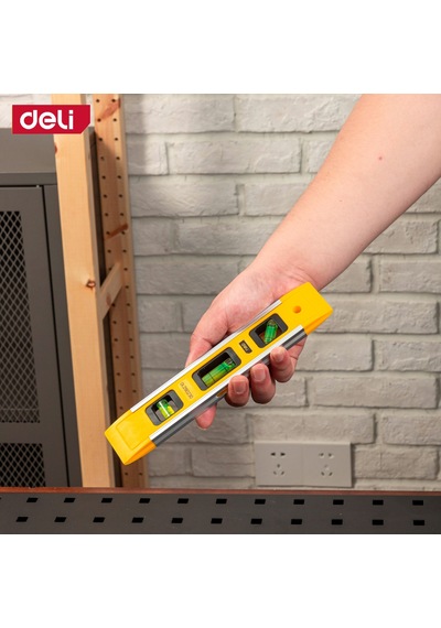 Delı Hassas Su Terazisi Sarı Abs Gövde 230mm