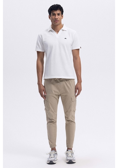 Ellesse Erkek Polo Yaka T Shirt Em146-1-of Beyaz Beyaz