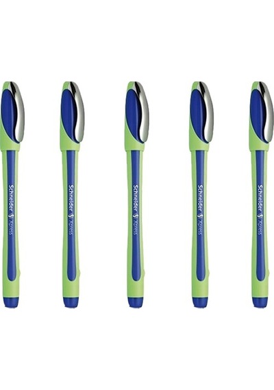 Schneider Xpress 0.8 MM Fiber Uçlu Kalem 5 Adet Mavi