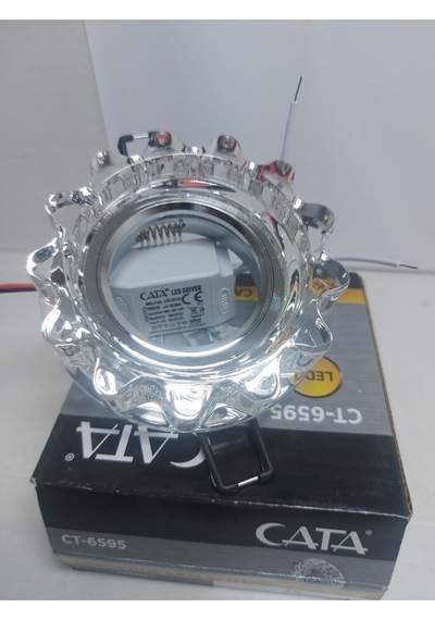 Cata Ct6595 Karanfil Dekoratif Cam Spot Beyaz